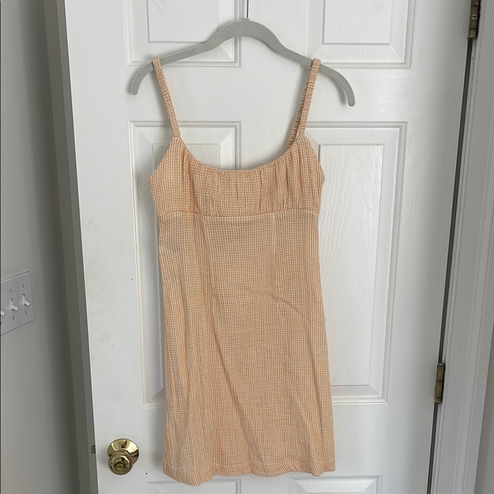 Roxy Sweet Lily Checkered Dress NWT